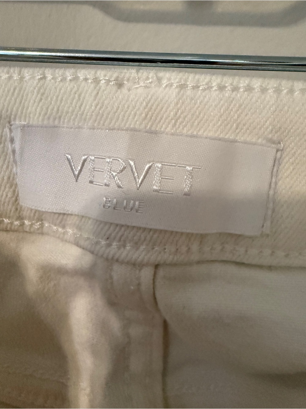 Vervet Wide Leg High-Rise Jeans in White Optic - Picture 5 of 6